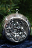 Nativity Ball - 99.5% Silver - Limited Quantity - Cazenovia Abroad