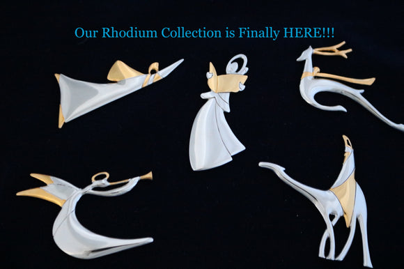 New Rhodium Ornament Collection